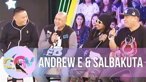 Andrew E and Salbakuta talk about their names .